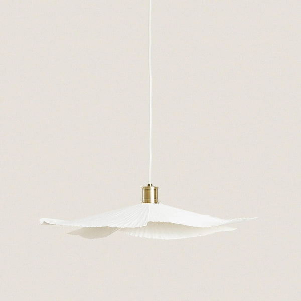 Adeline Modern Medium Double-Leaf Paper Pendant Lamp