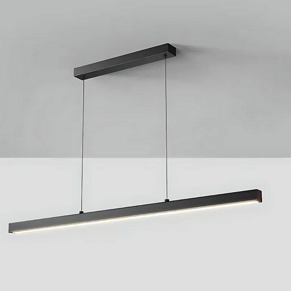 Voss Modern Minimalist Adjustable Linear Pendant Light